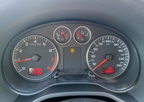 Audi A3 cena 18750 przebieg: 197170, rok produkcji 2006 z Goleniów małe 562